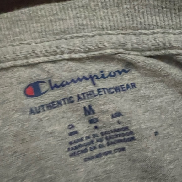 Grey Champion Tee Shirt - Picture 3 of 3